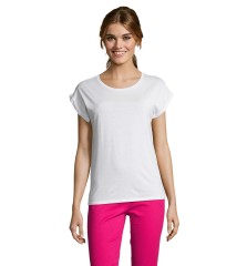 Camiseta mujer cuello redondo personalizable